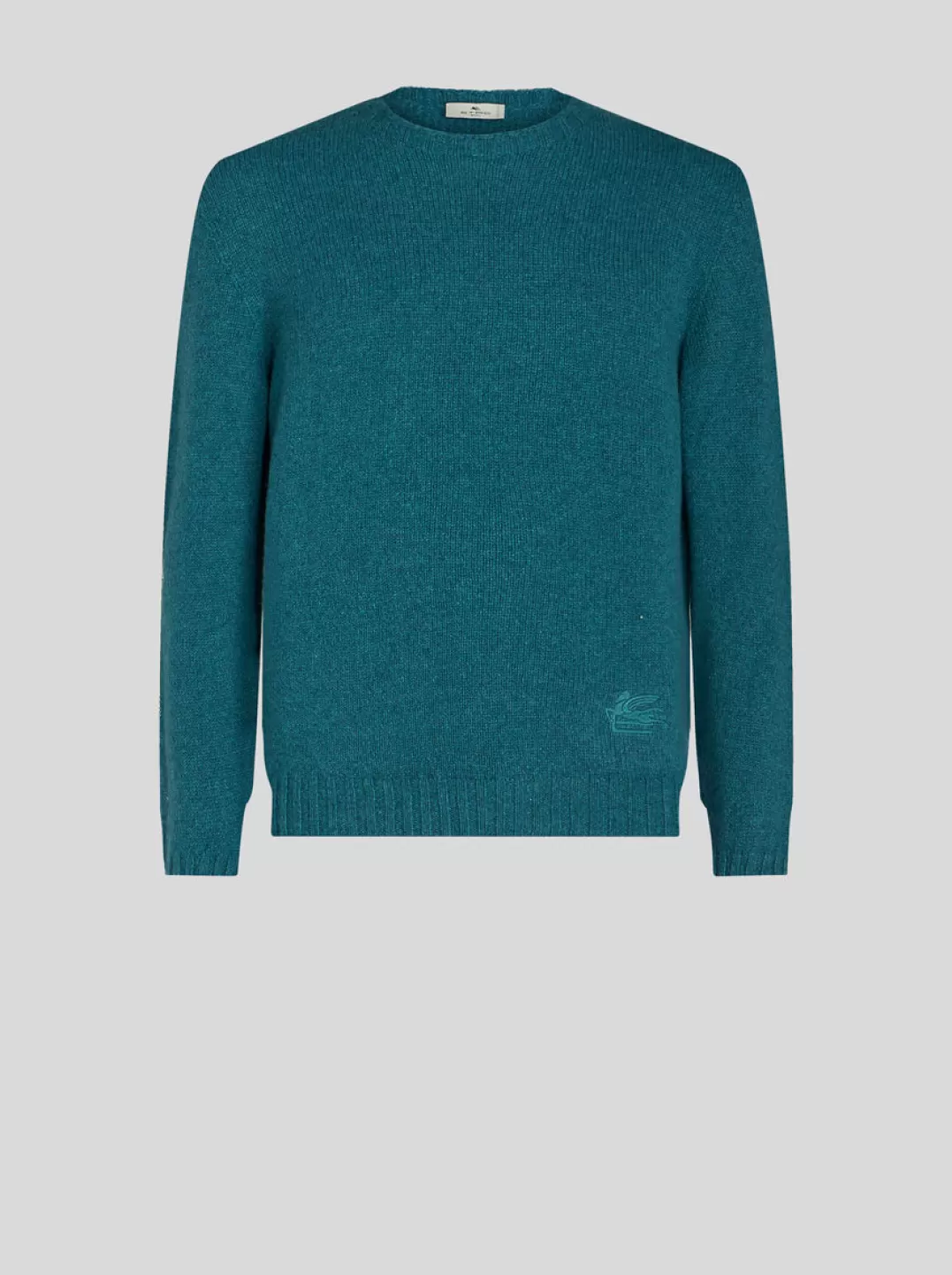 Outlet Cashmere Jumper With Logo At Bottom | Men | | Knitwear