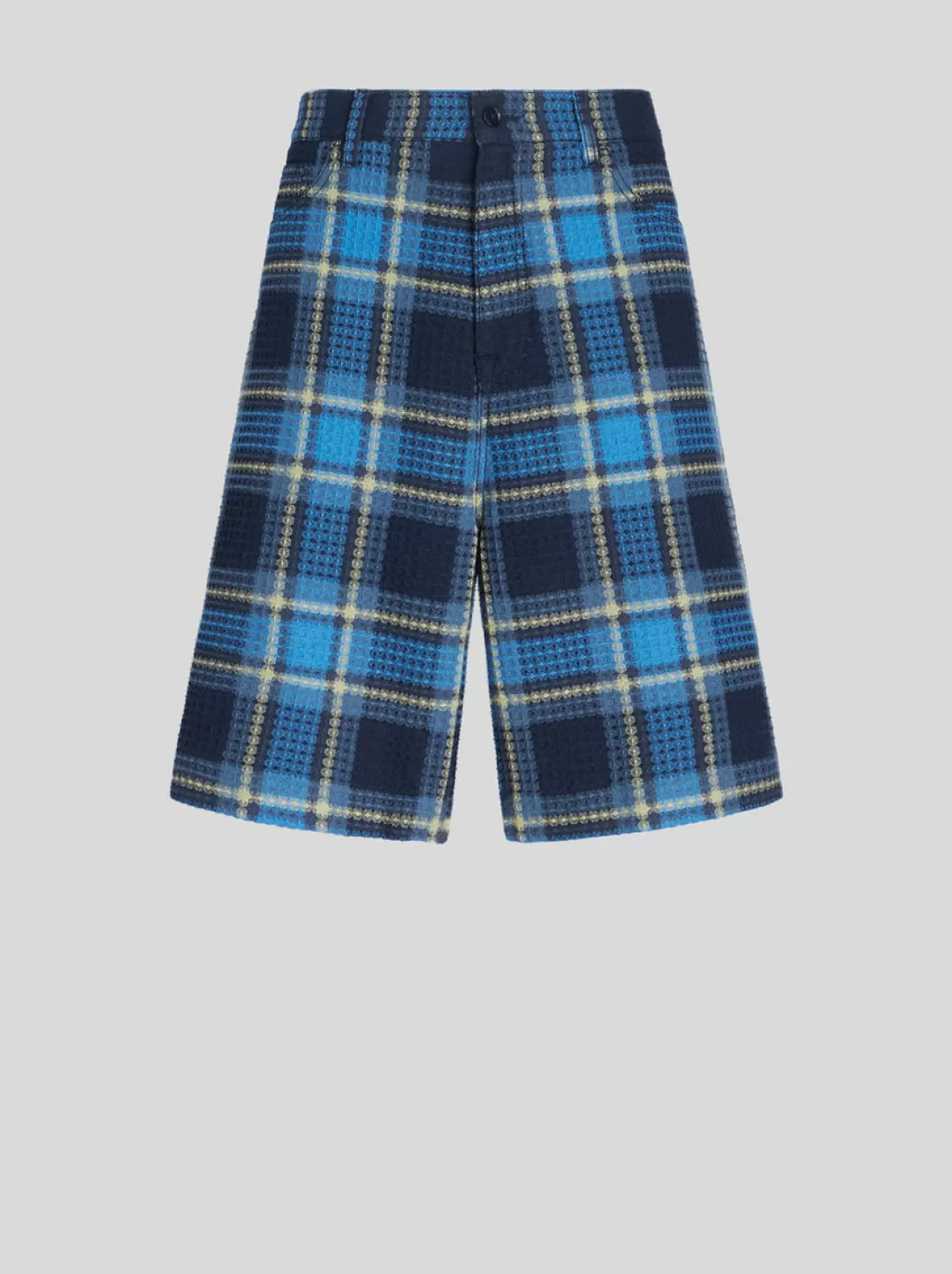 Cheap CHECK JACQUARD BERMUDA SHORTS | Trousers