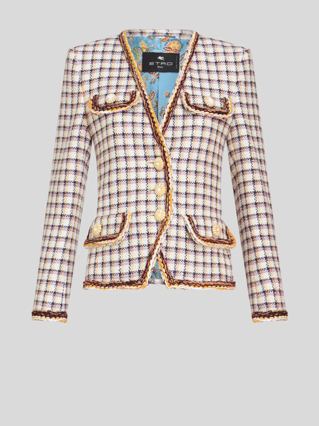 Sale Check Jacquard Jacket | Women | | Women Jackets