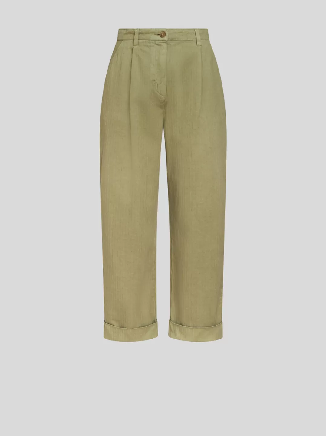 Outlet CROPPED CHINO TROUSERS | Women Trousers