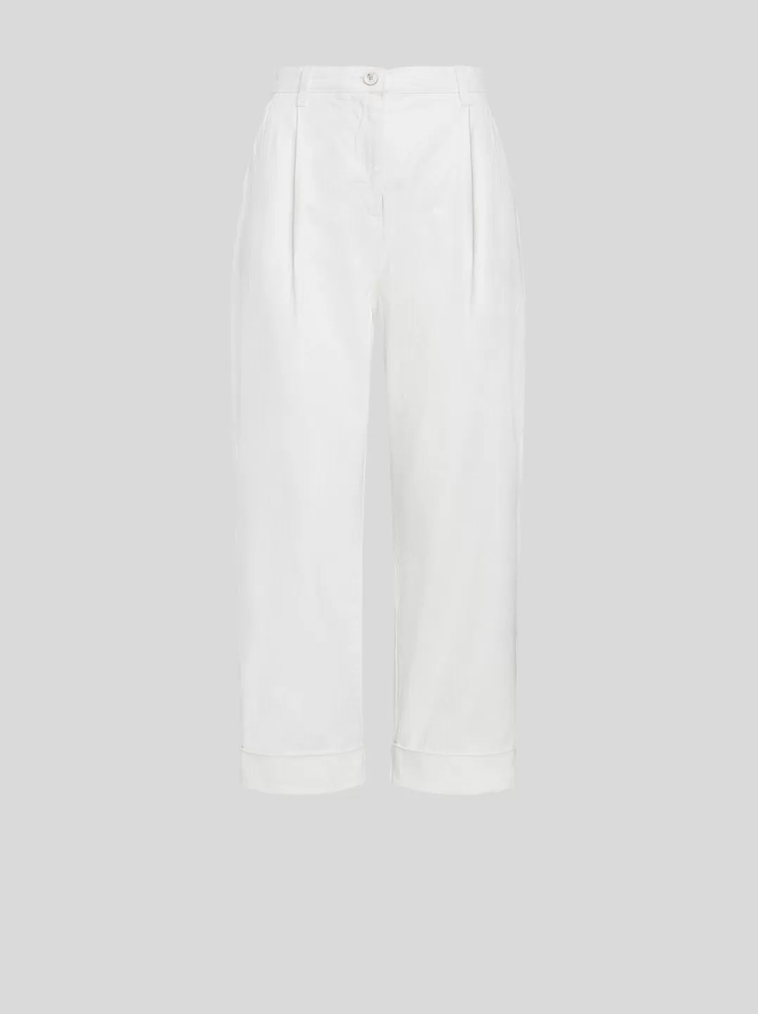 Sale CROPPED CHINO TROUSERS | Women Trousers