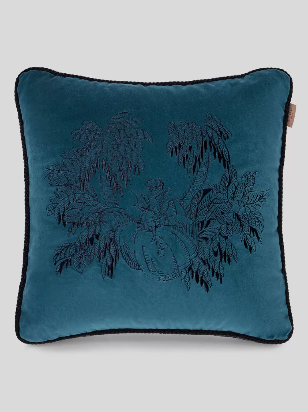 Online EMBROIDERED VELVET CUSHION | Cushions