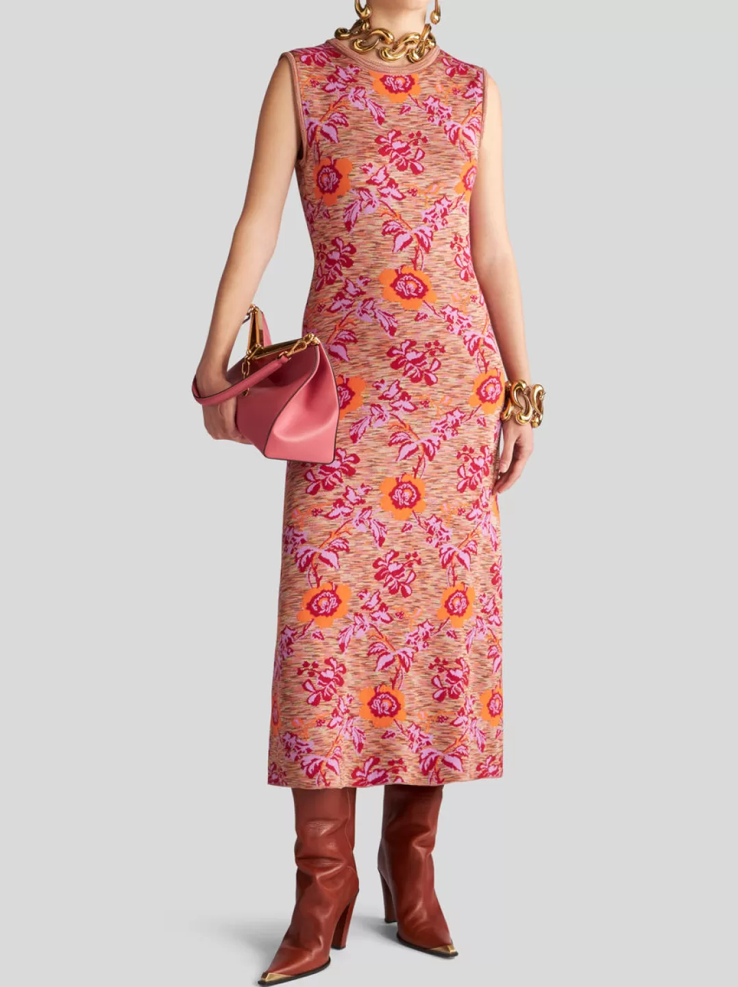 Best Floral Jacquard Dress | Women | | Women Knitwear