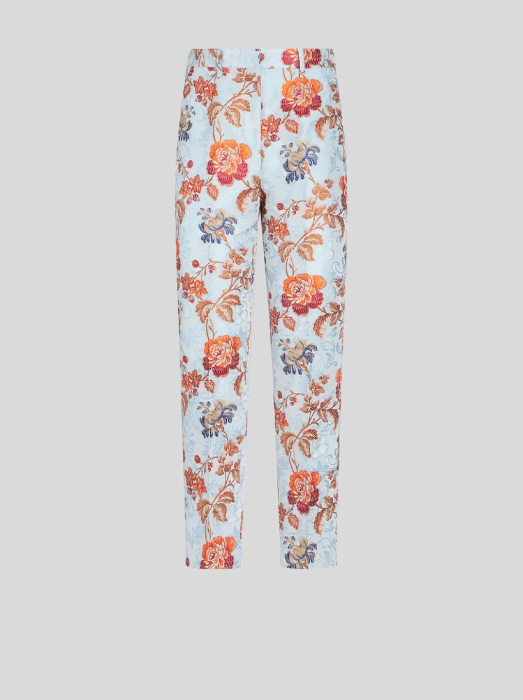 Sale Floral Jacquard Trousers | Women | Multicolour | Women Trousers