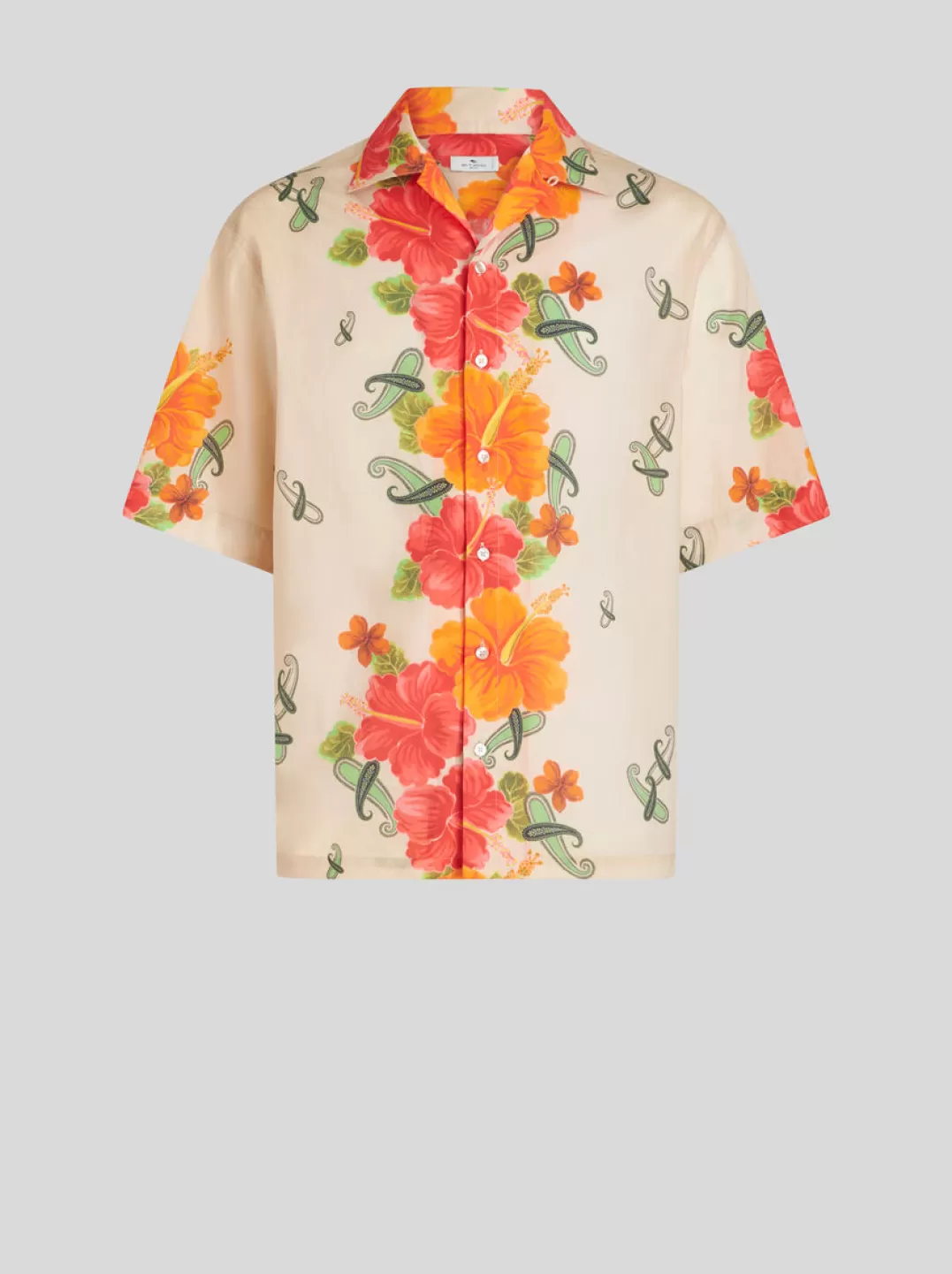 Cheap FLORAL PAISLEY BOWLING SHIRT | Shirts