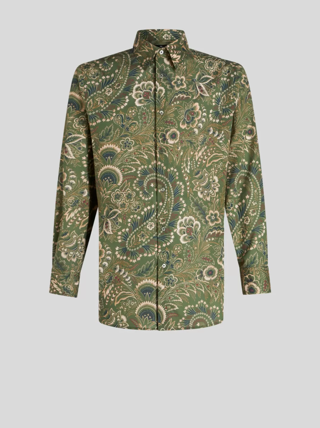 Cheap FLORAL PAISLEY COTTON SHIRT | Shirts