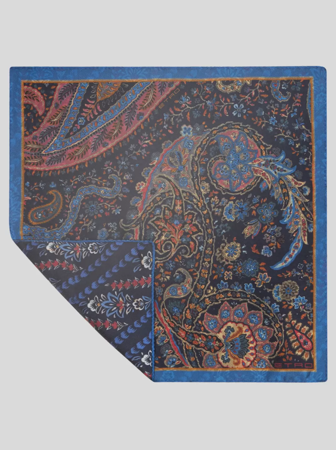 Shop FLORAL PAISLEY POCKET SQUARE | Ties and Pocket Squares