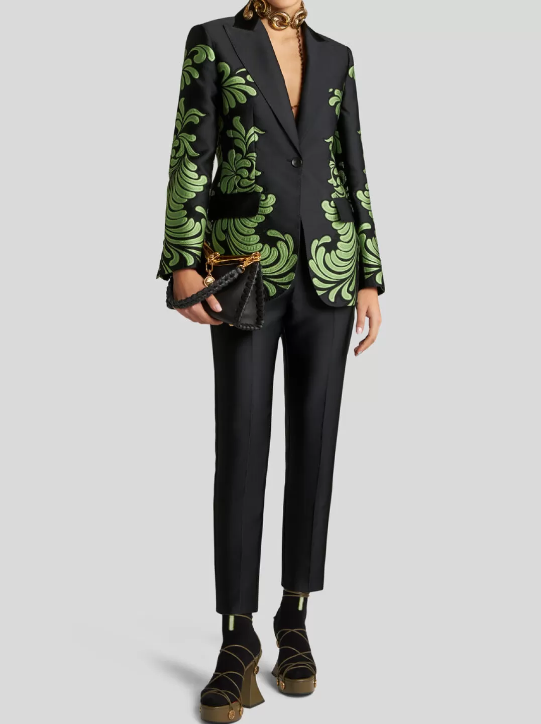 Shop JACQUARD BROCADE JACKET | Women Jackets