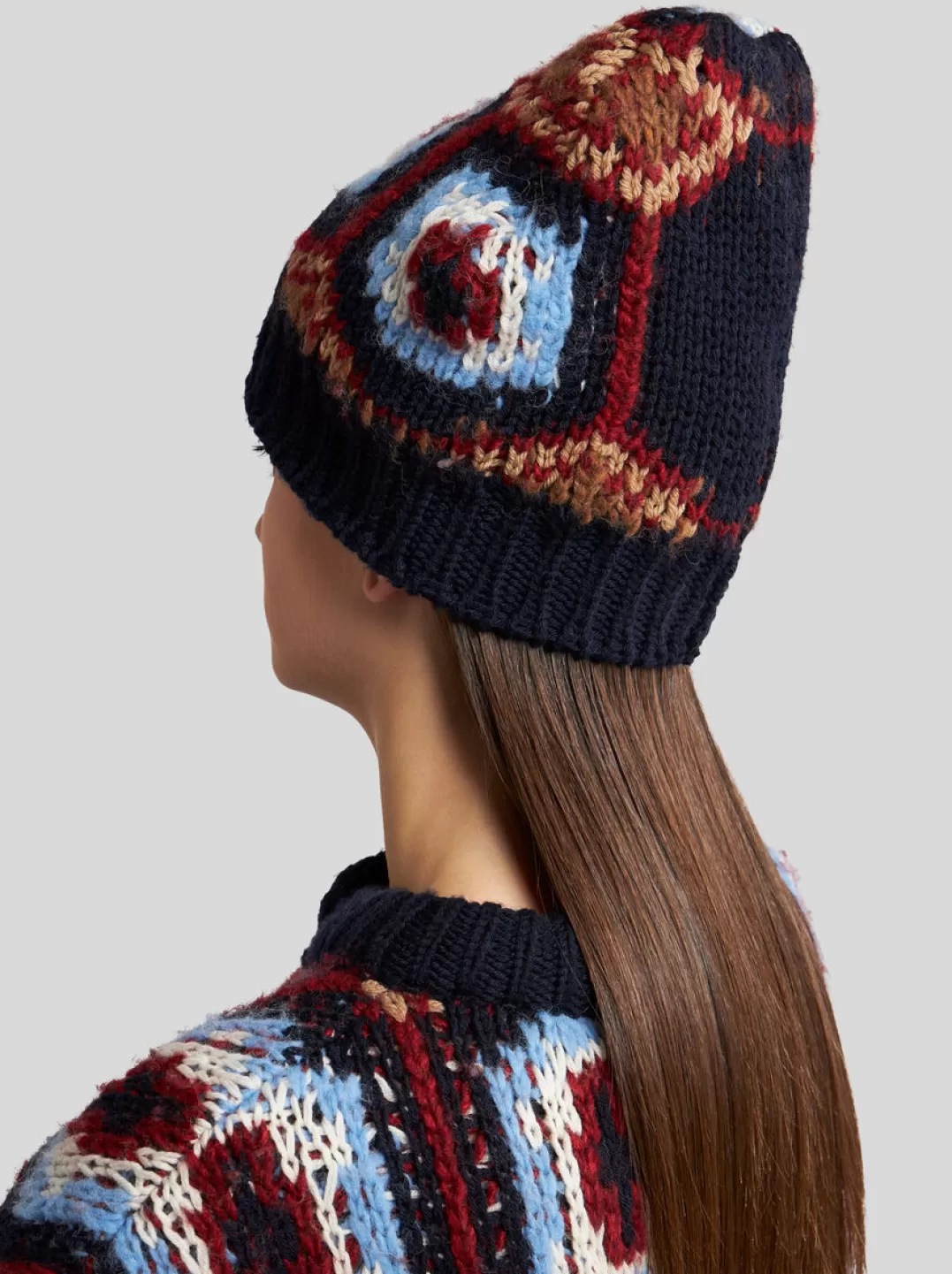 Fashion JACQUARD HAT | Women Hats and Gloves