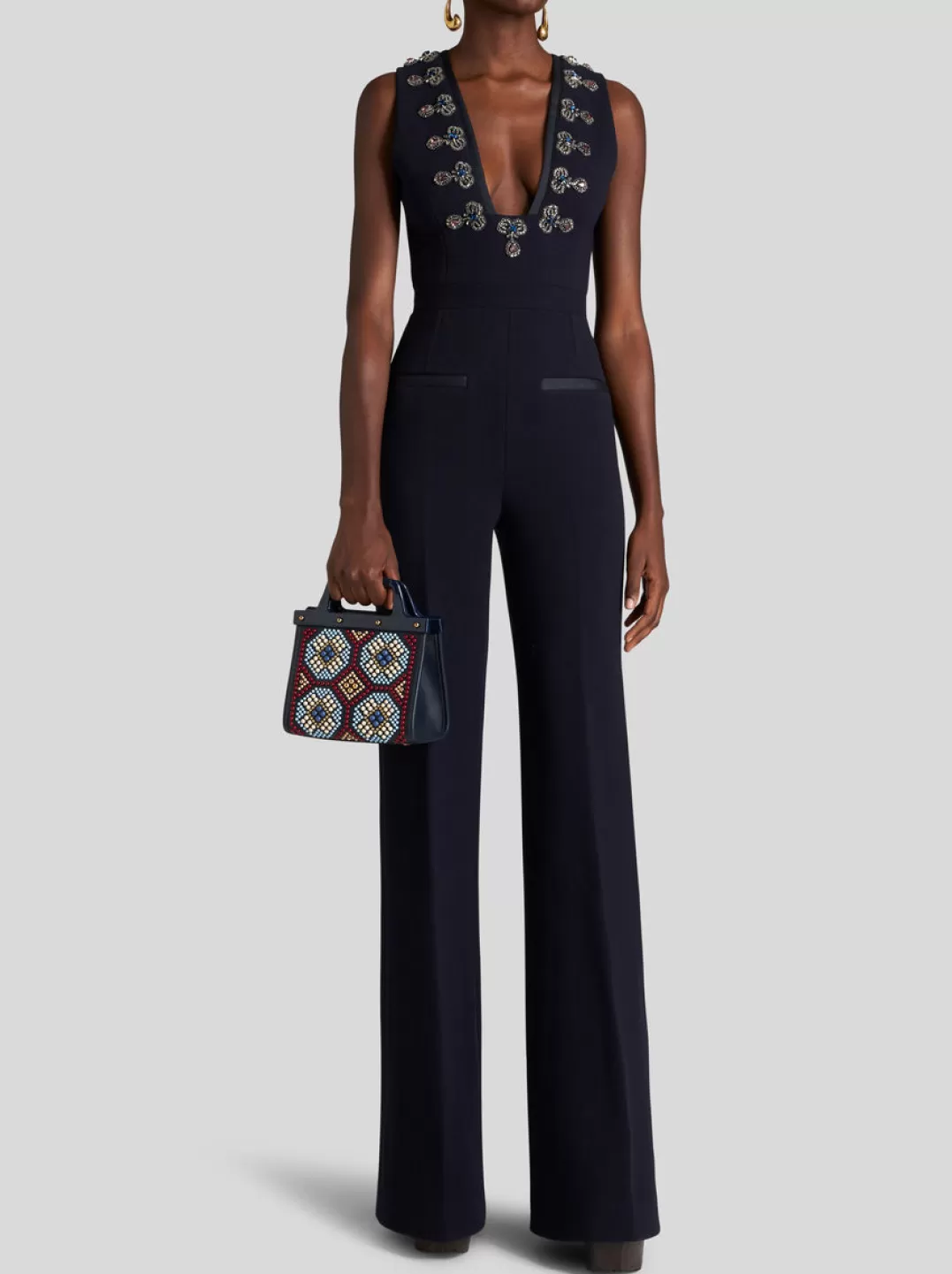 Outlet JUMPSUIT WITH EMBROIDERY | Women Dresses