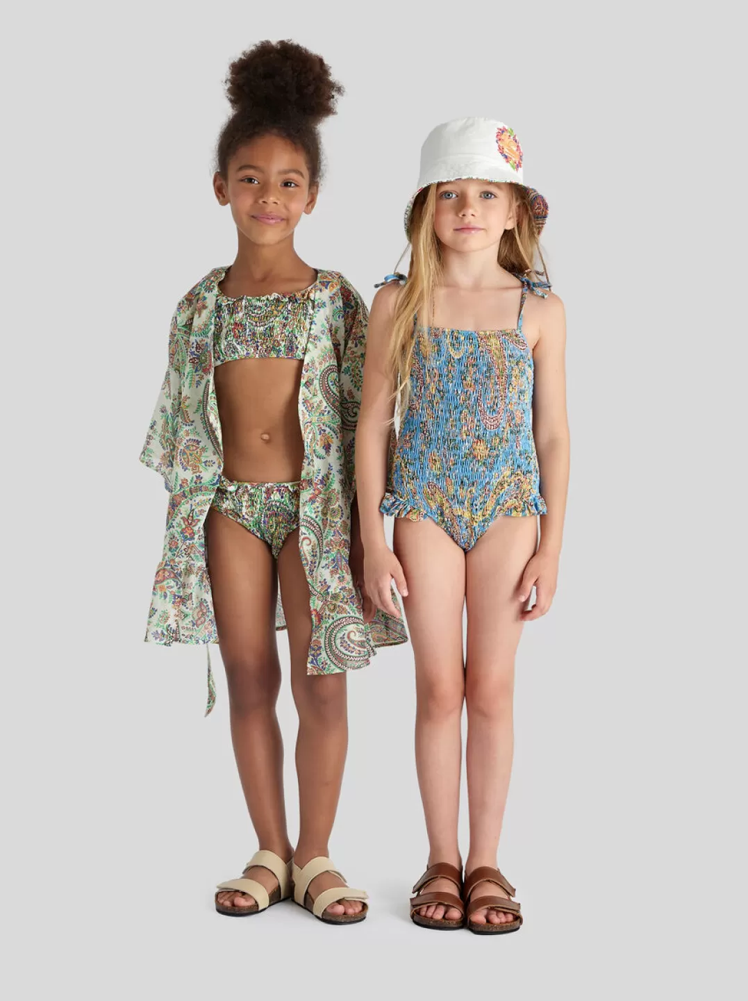 Best KID’S FLORAL PAISLEY SWIMSUIT | Kids Accessories