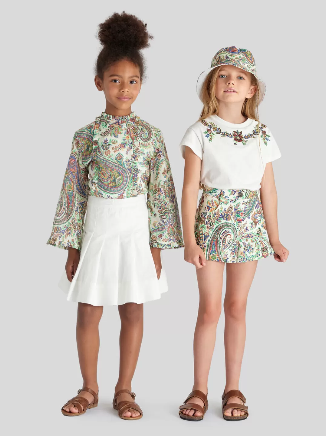 New KID’S FLORAL PAISLEY TOP | Kids Topwear