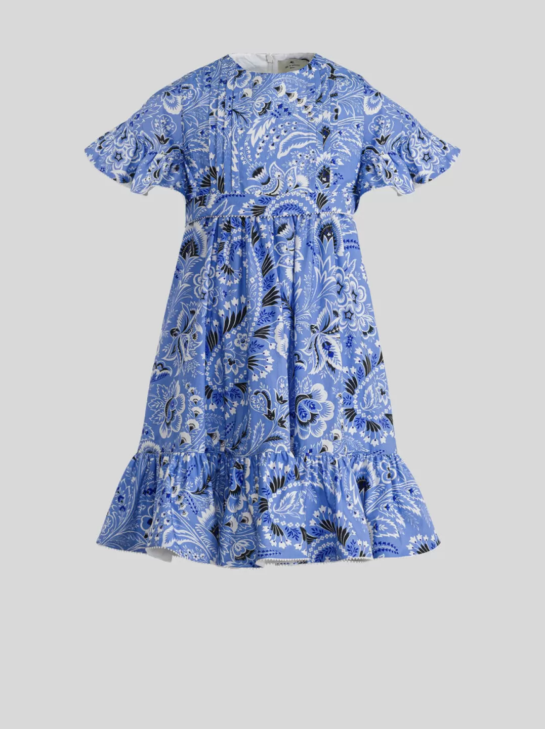 Clearance KID’S SOLID-COLOUR PAISLEY DRESS | Kids Dresses