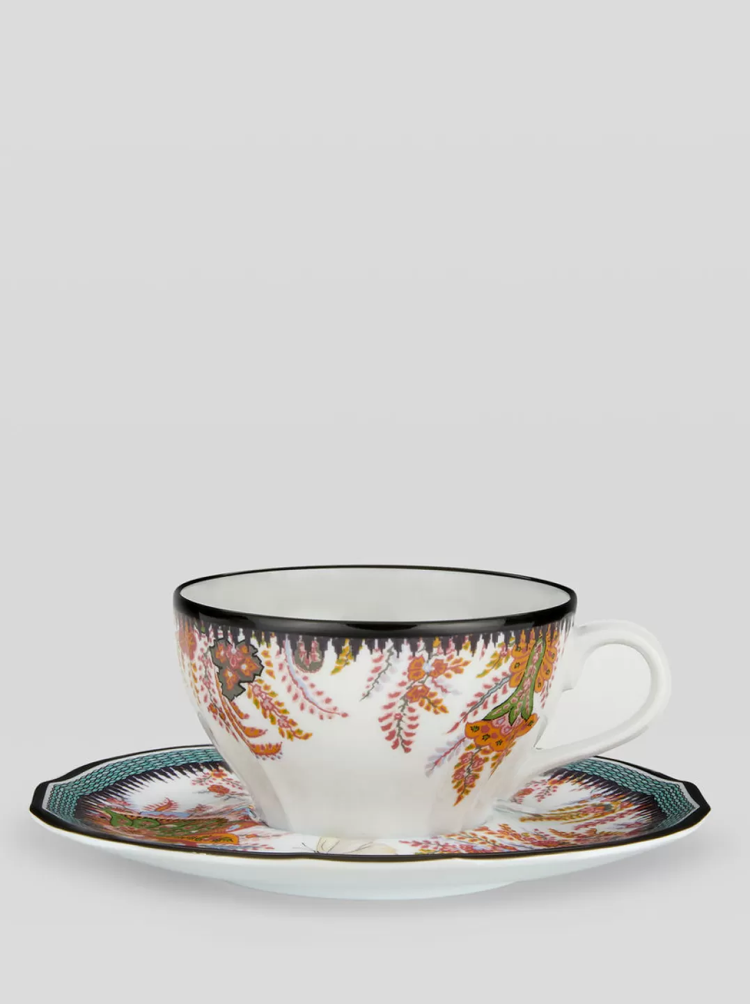 Fashion LEAFY PAISLEY TEA SET FOR TWO | Ginori 1735 Capsule