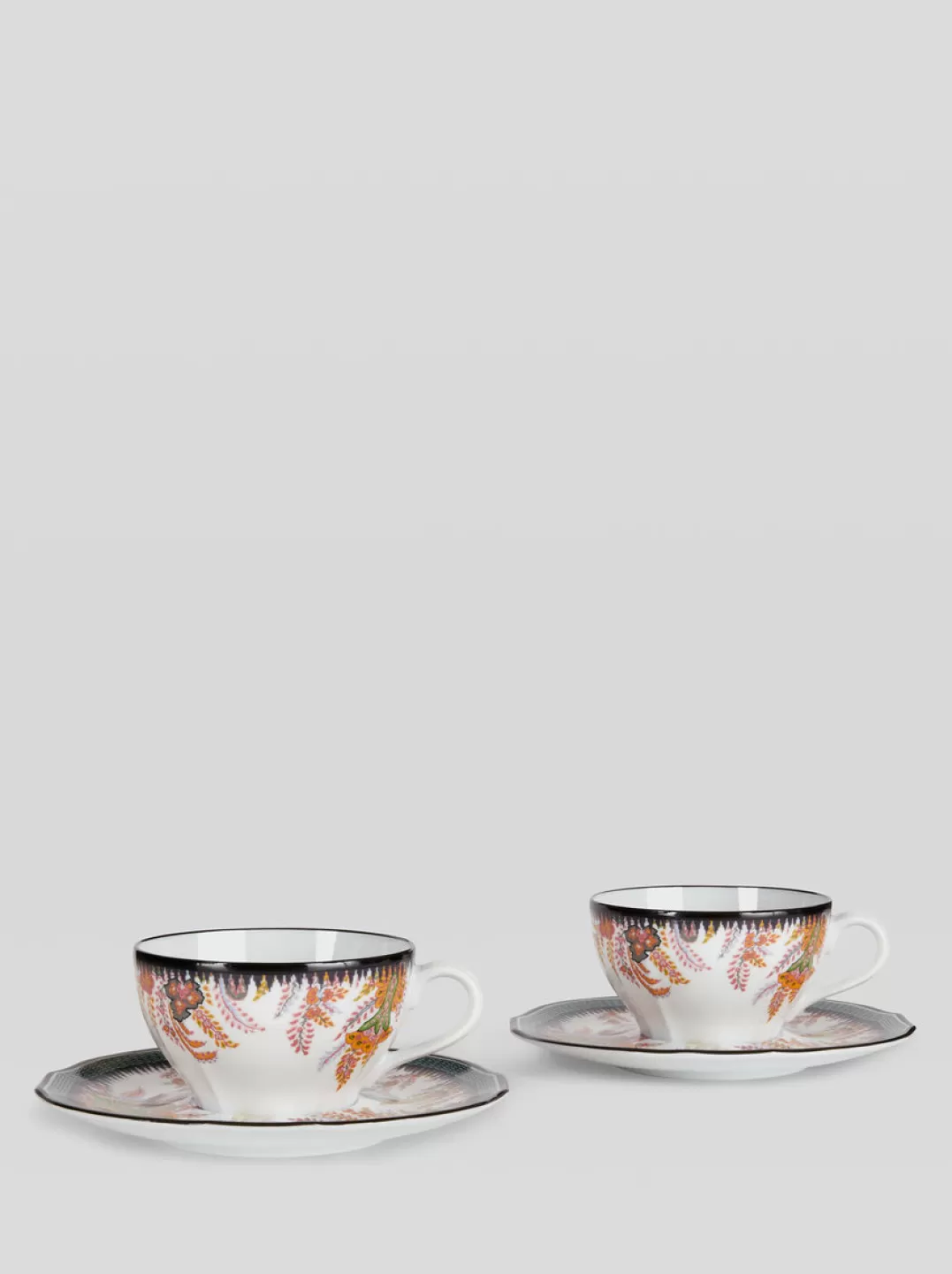 Fashion LEAFY PAISLEY TEA SET FOR TWO | Ginori 1735 Capsule