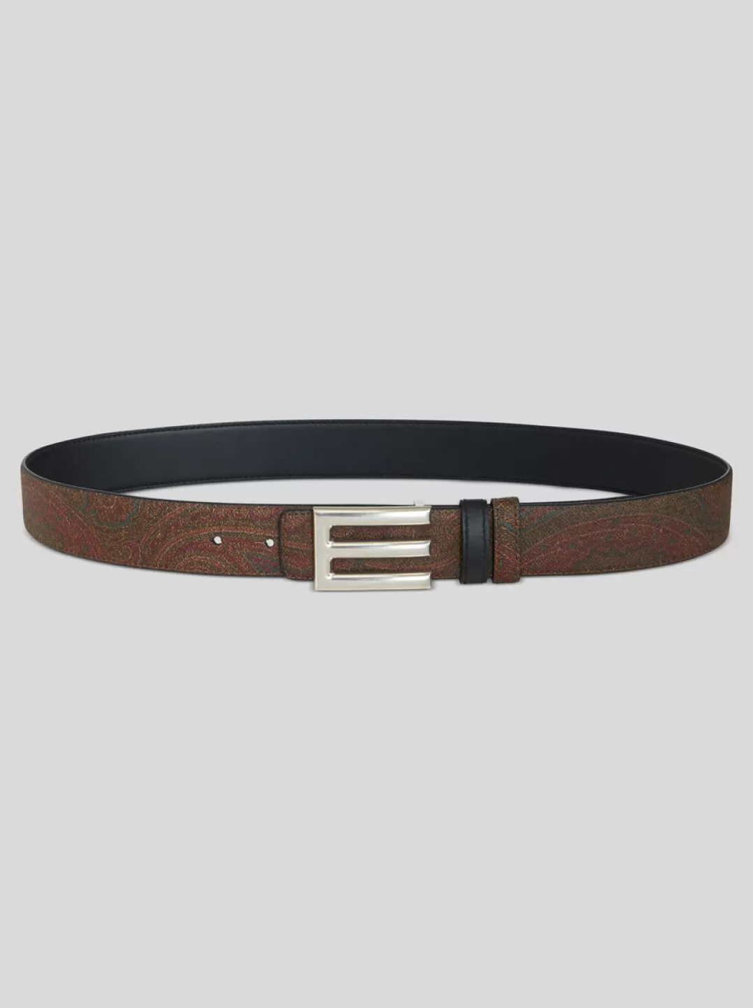 Flash Sale Leather And Paisley Reversible Belt | Men | | Belts