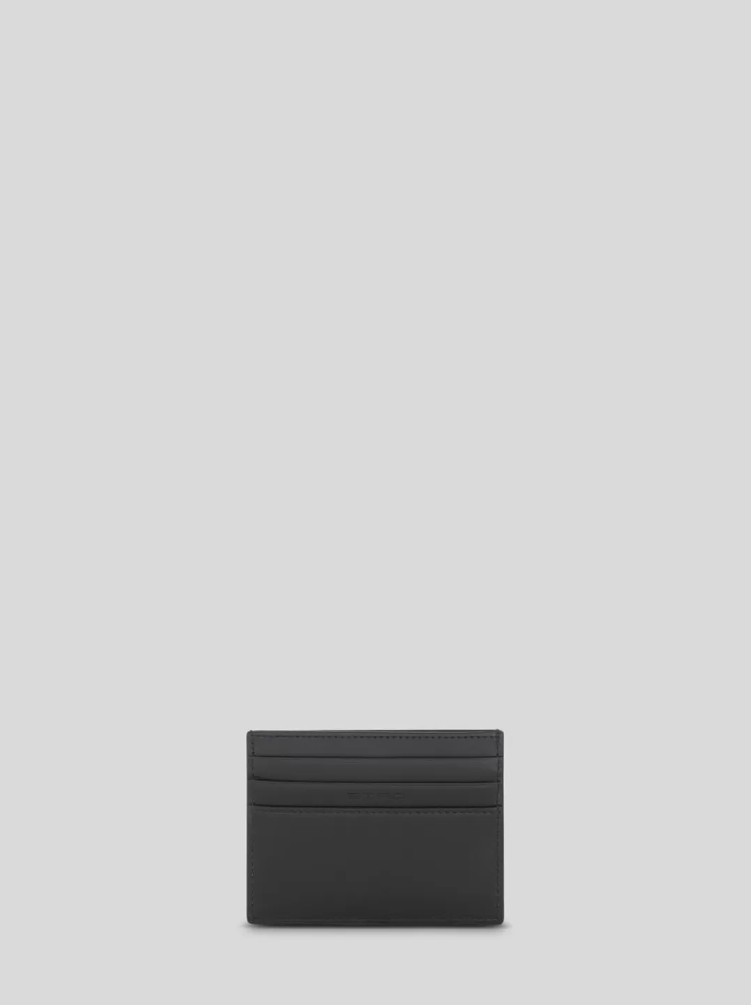 Online LEATHER CARD HOLDER WITH PEGASO | Wallets and Credit Card Holder