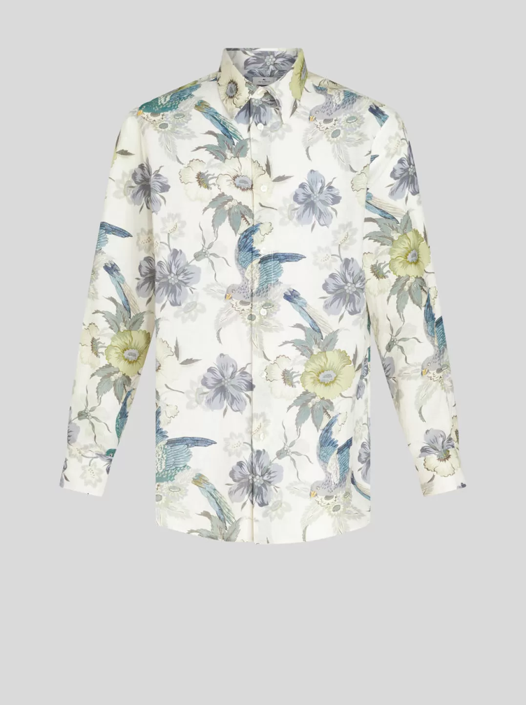 Store LINEN SHIRT WITH PRINT | Shirts