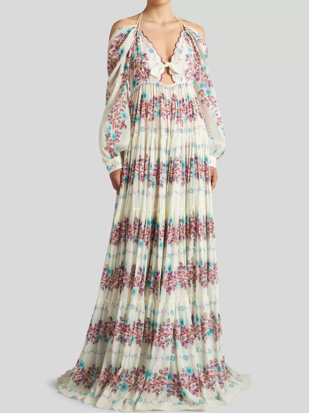 Fashion Long Dress With Floral Print | Women | | Women Dresses