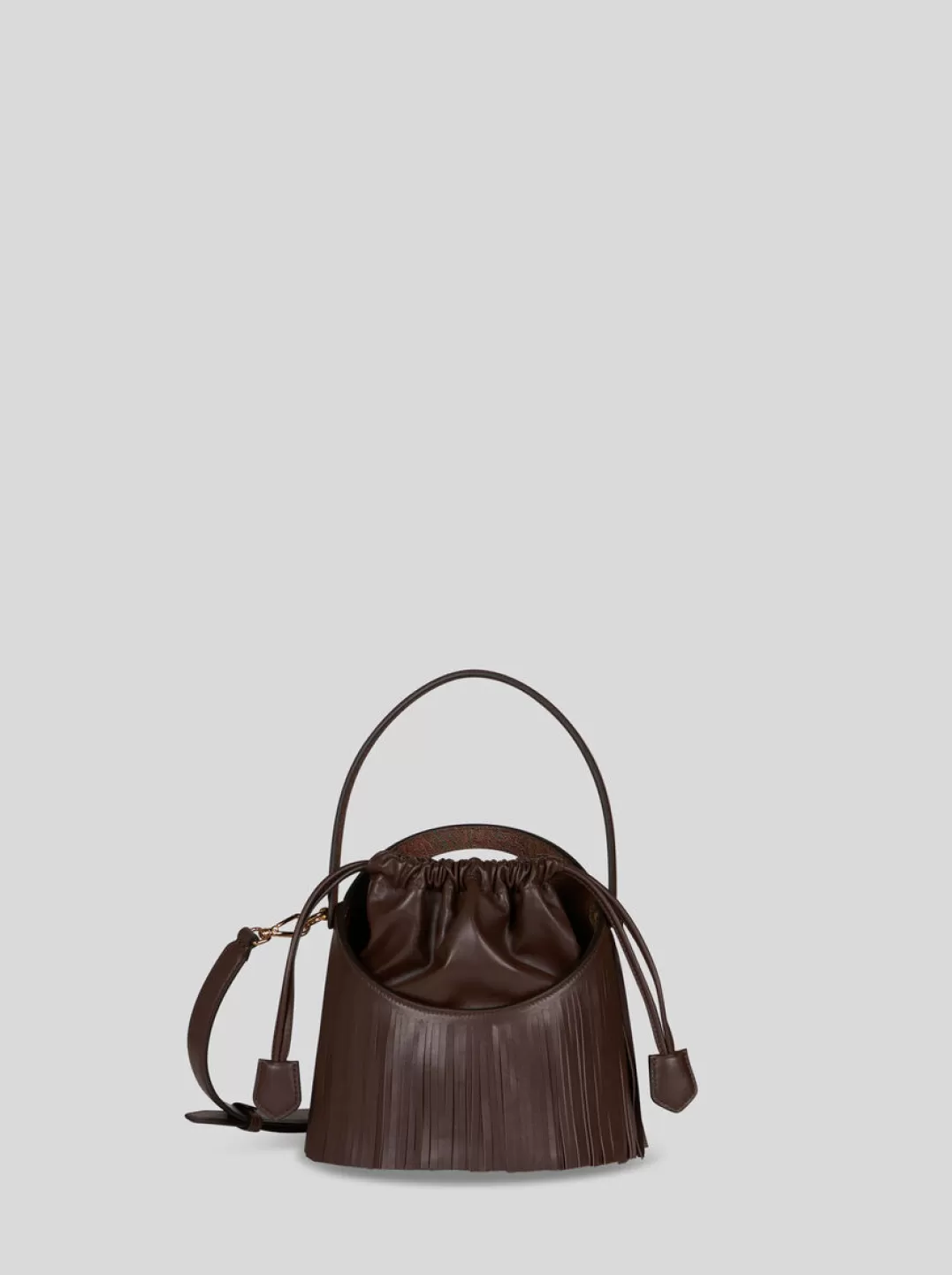 New MEDIUM SATURNO BAG WITH FRINGING | Women SATURNO | Saturno