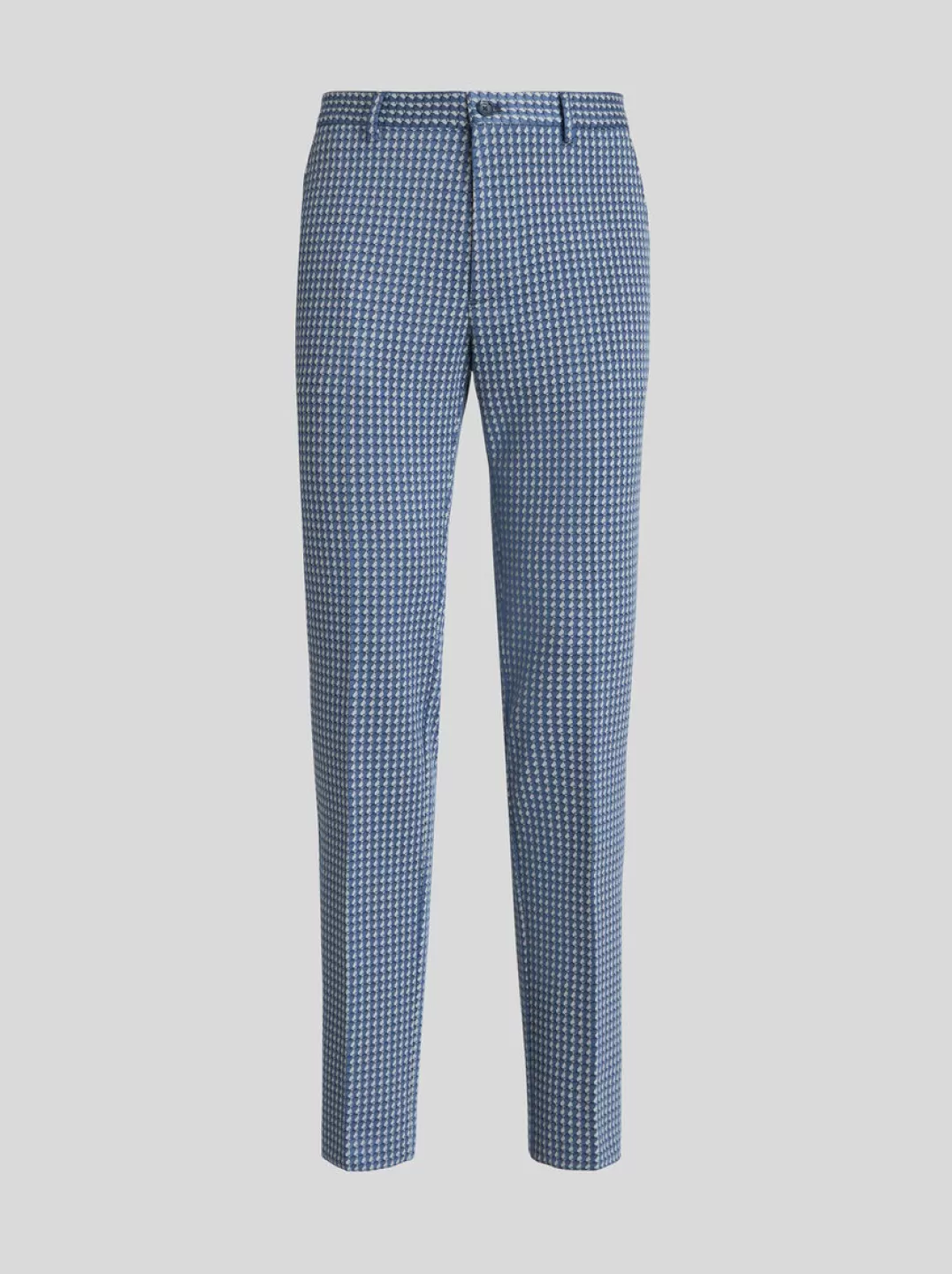 Cheap Micro Geometric Pattern Trousers | Men | Trousers