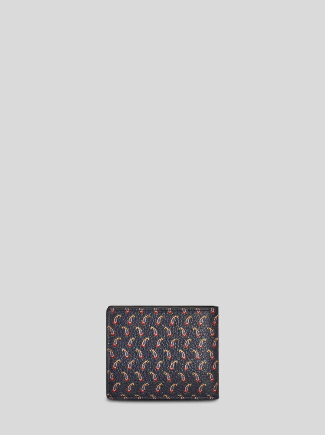 Sale MICRO PAISLEY LEATHER WALLET WITH PEGASO | Wallets and Credit Card Holder