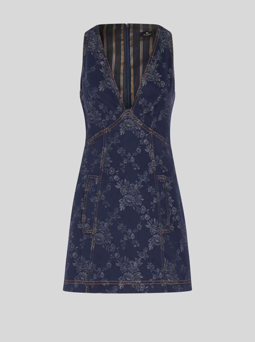 Outlet MINI DENIM JACQUARD DRESS | Women Dresses