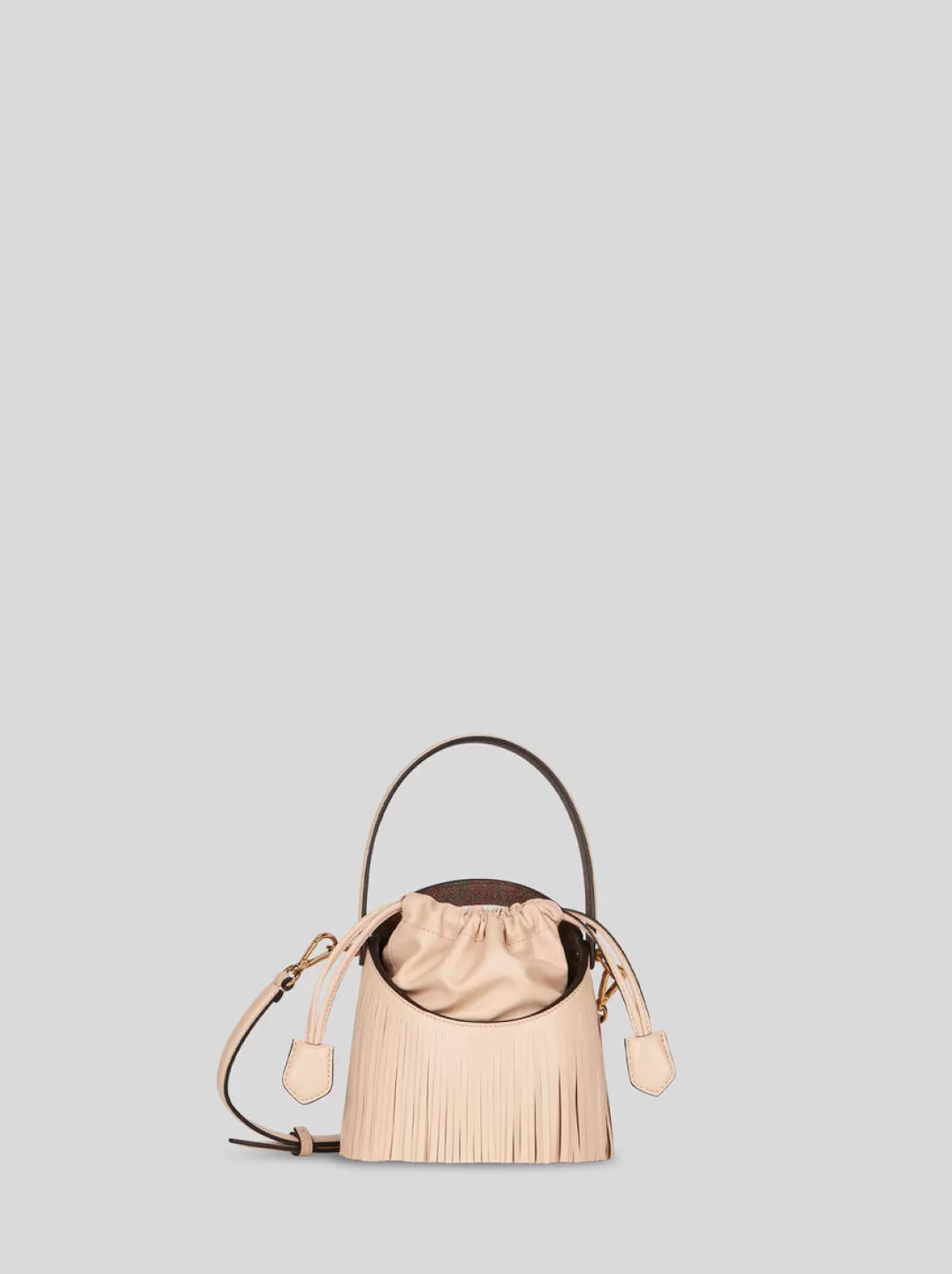 Flash Sale MINI SATURNO BAG WITH FRINGING | Women Bucket Bags | Bucket Bags