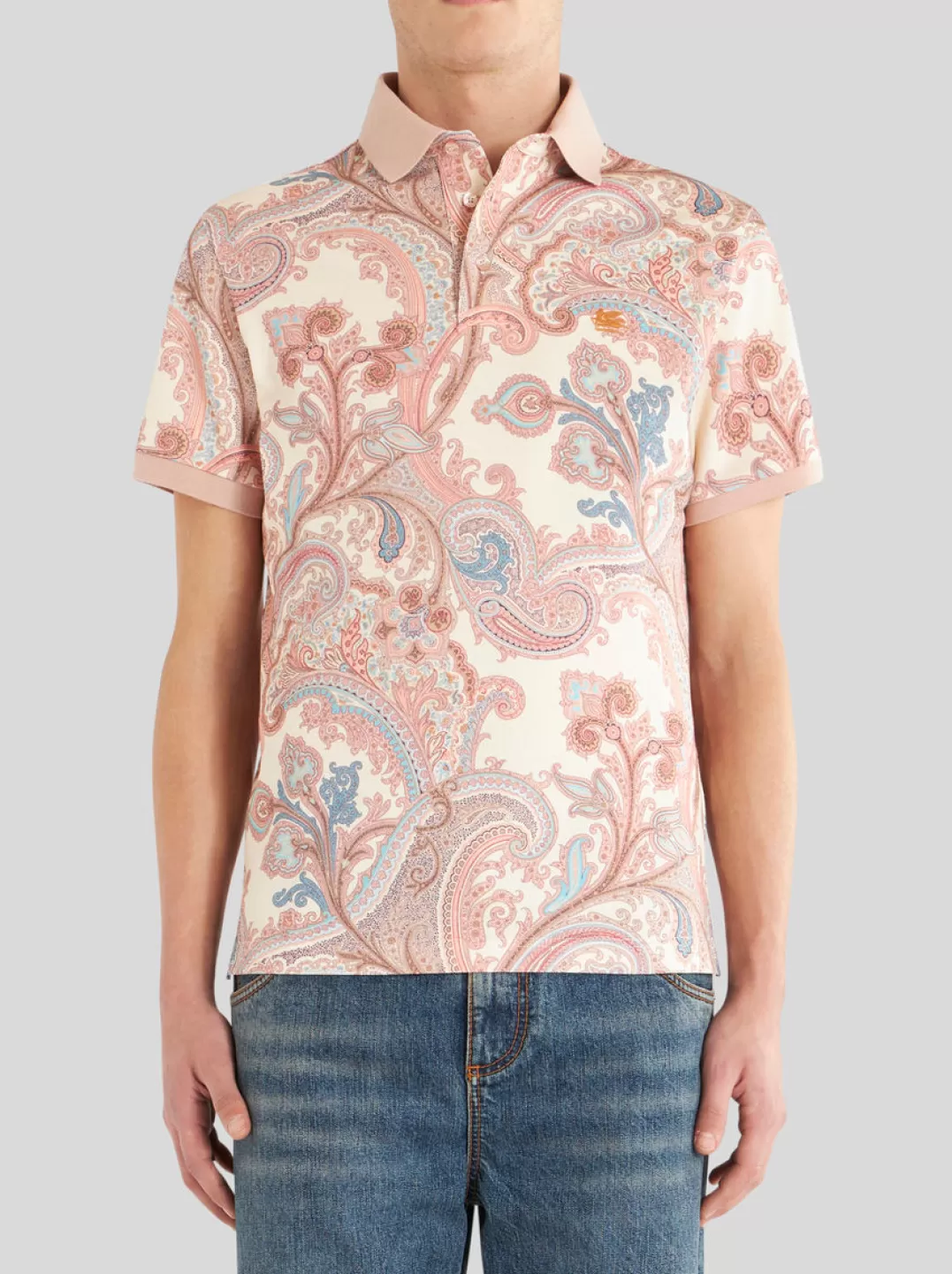 Clearance Ornamental Paisley Polo Shirt | Men | | Polo Shirts