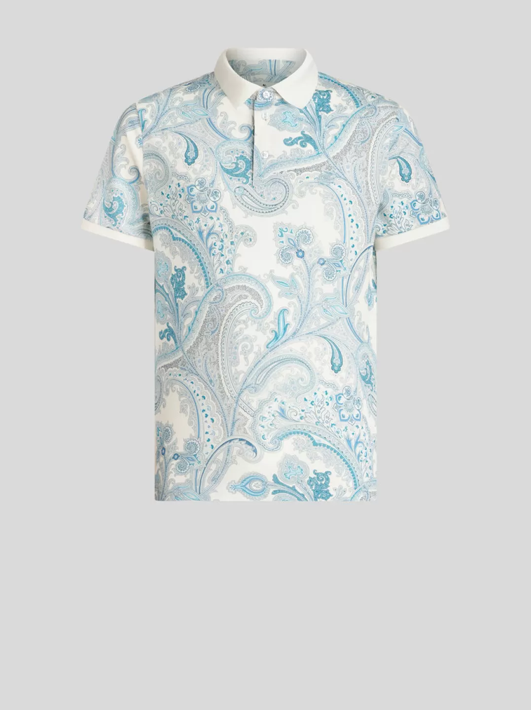 Fashion Ornamental Paisley Polo Shirt | Men | | Polo Shirts