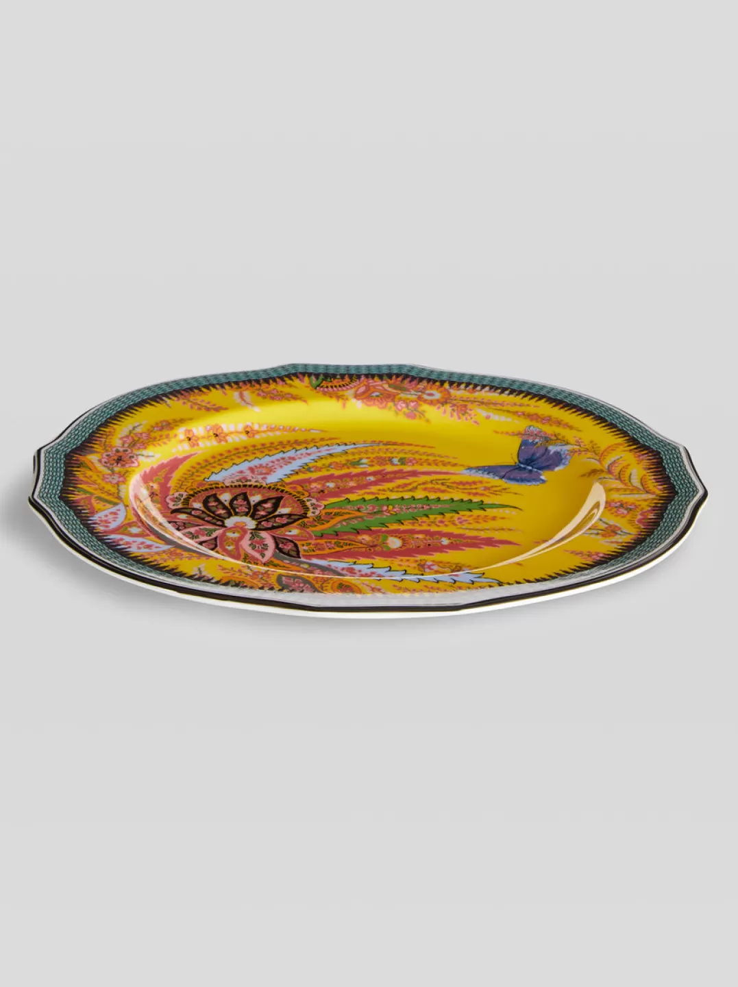 Cheap PAIR OF PAISLEY FRUIT PLATES | Ginori 1735 Capsule