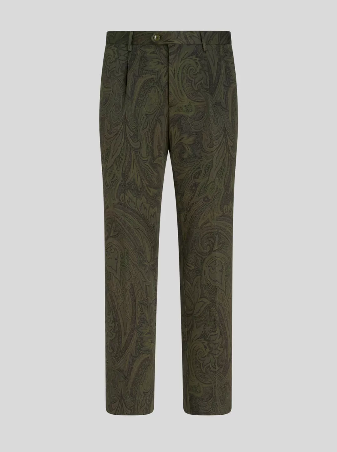 Cheap PAISLEY COTTON JACQUARD TROUSERS | Trousers