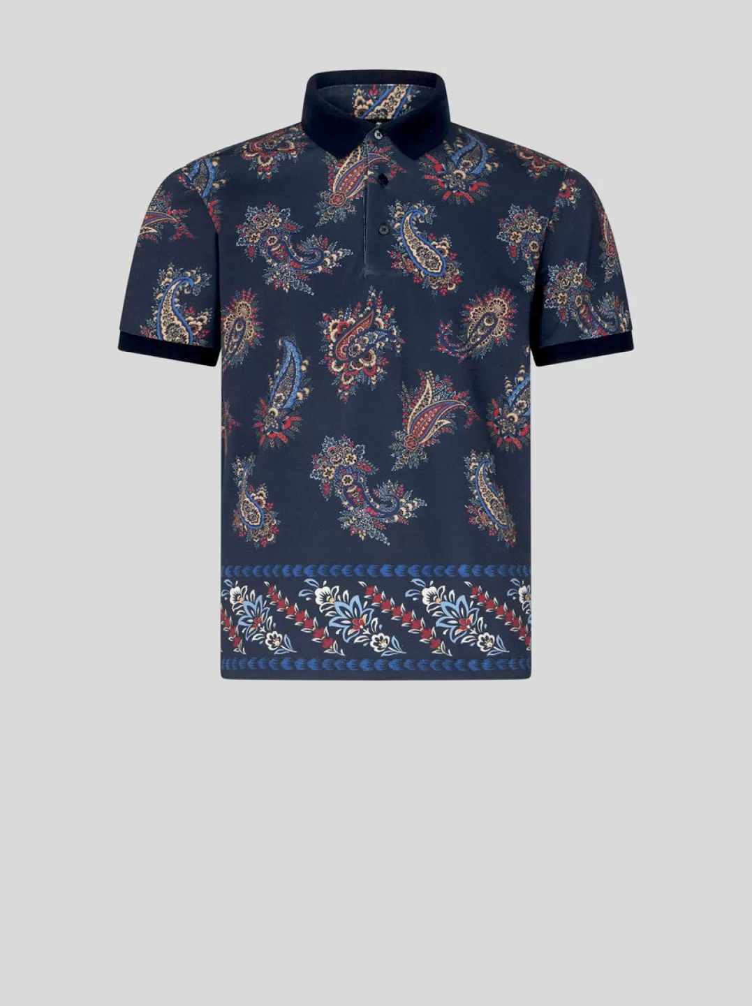 Best Sale PAISLEY COTTON POLO SHIRT | Polo Shirts