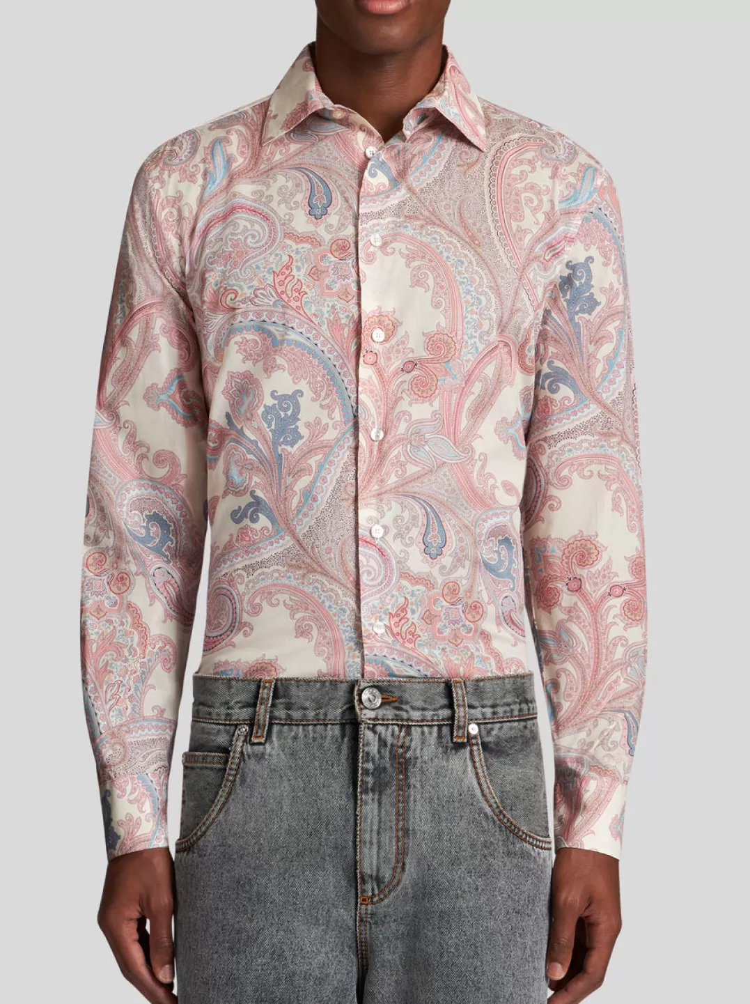 Clearance Paisley Cotton Shirt | Men | | Shirts