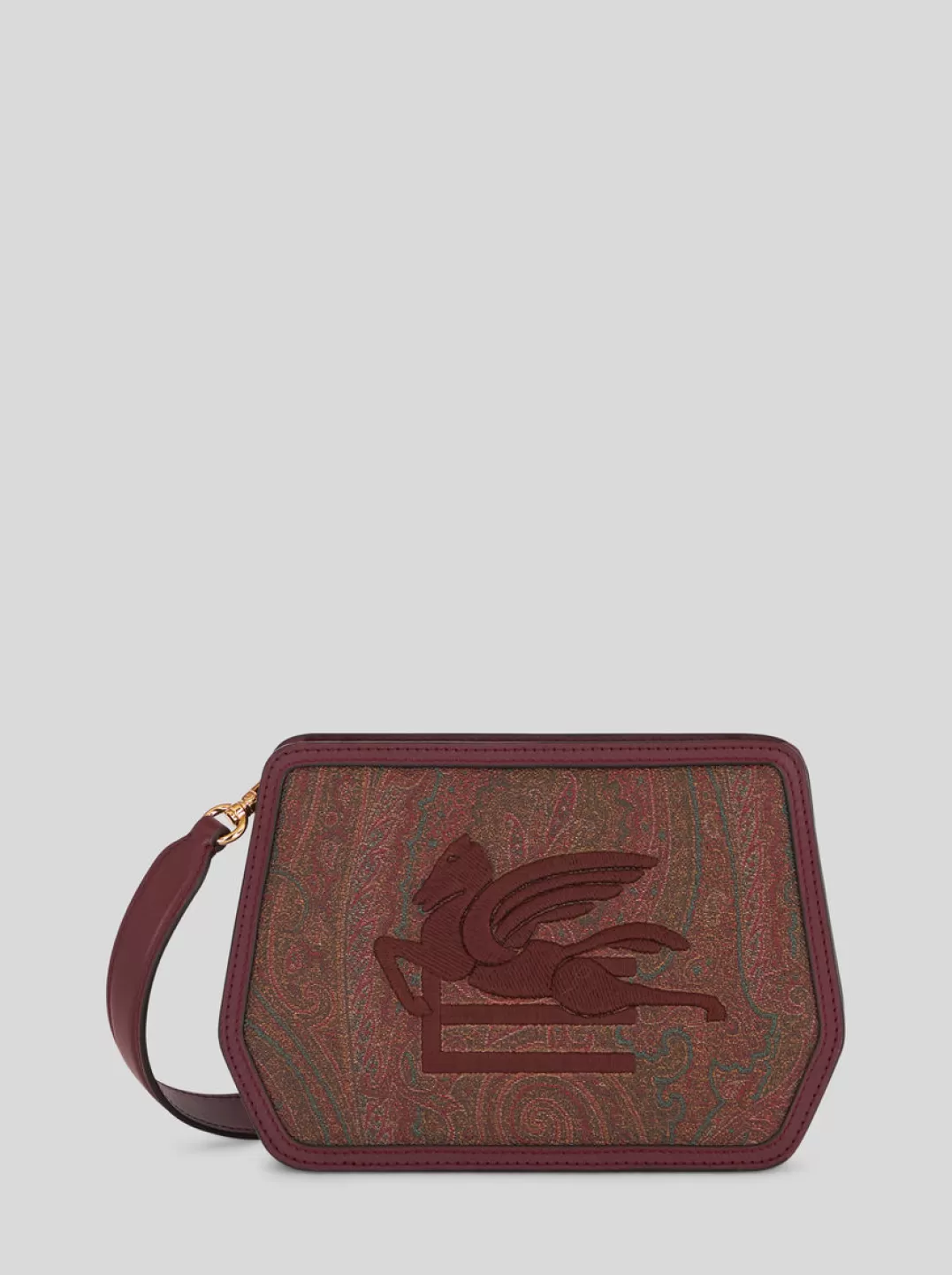 New Paisley Crossbody Bag | Women | Bordeaux | ESSENTIAL