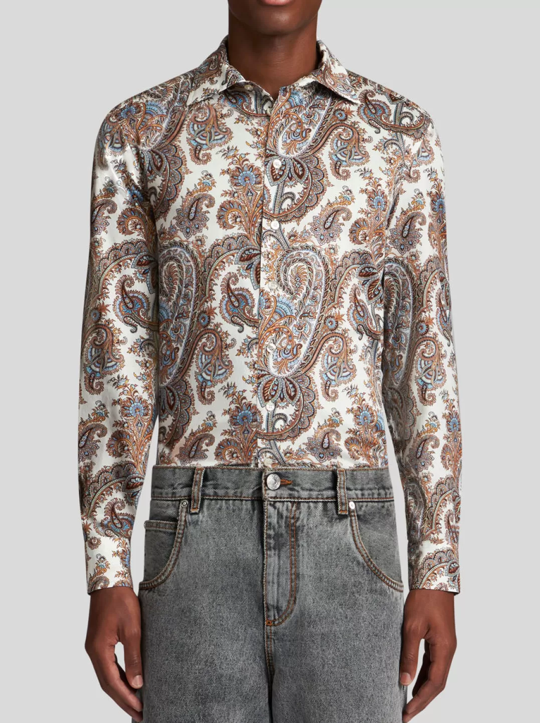 Discount Paisley Print Shirt | Men | Shirts