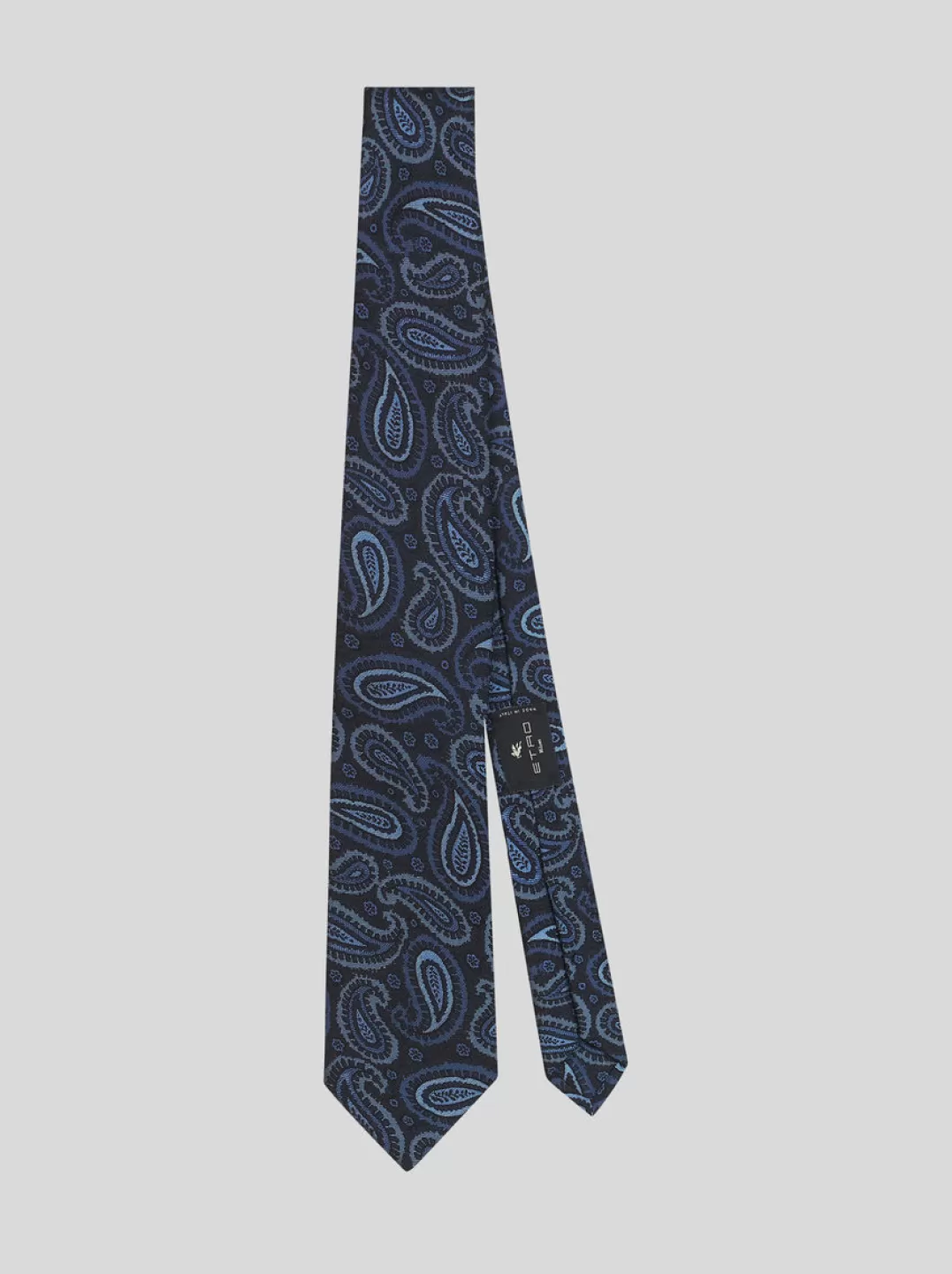 Clearance Paisley Silk Tie | Men | Blue | Ties and Pocket Squares