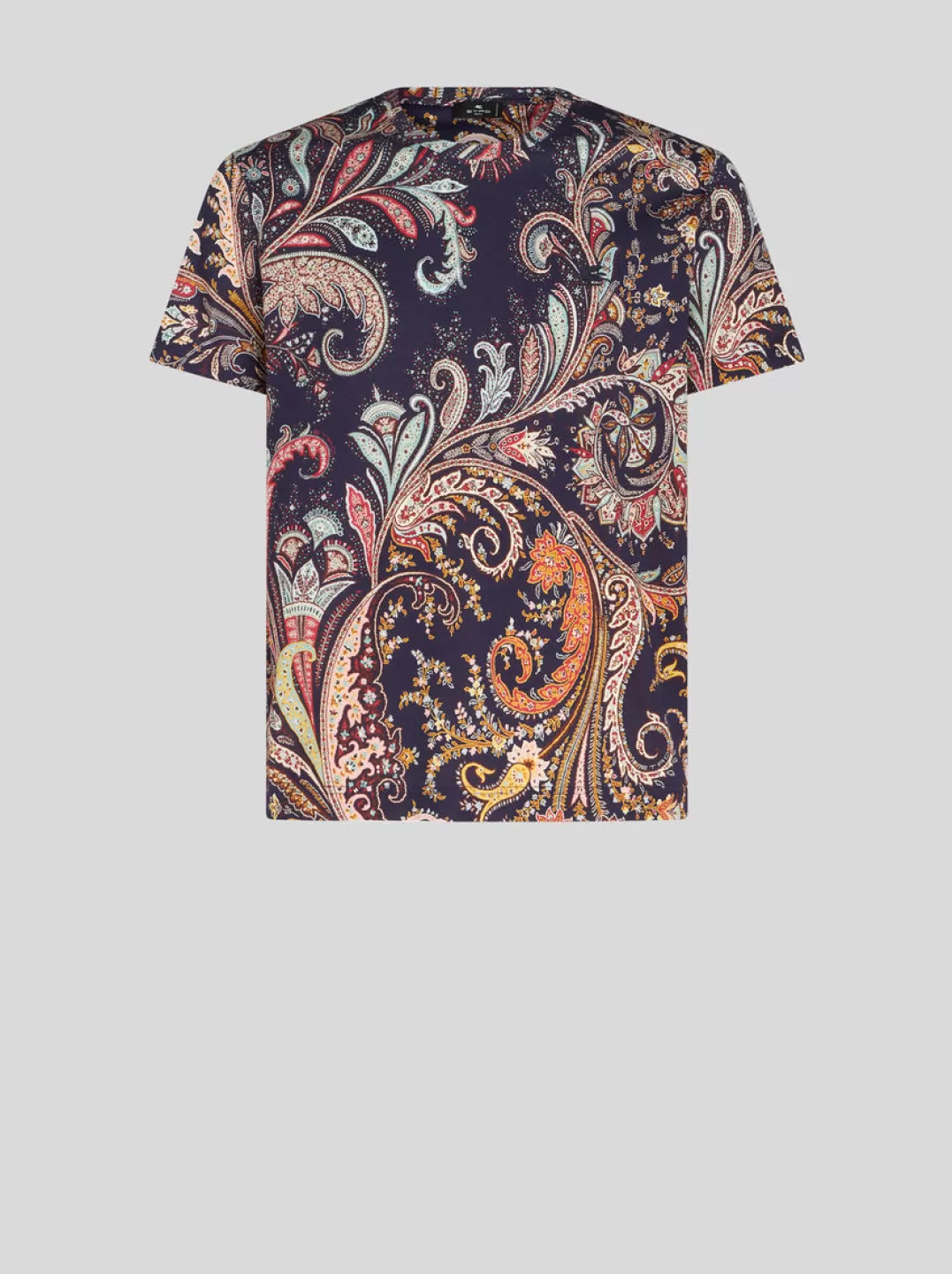 Fashion PAISLEY-PRINT T-SHIRT WITH LOGO | T-shirts