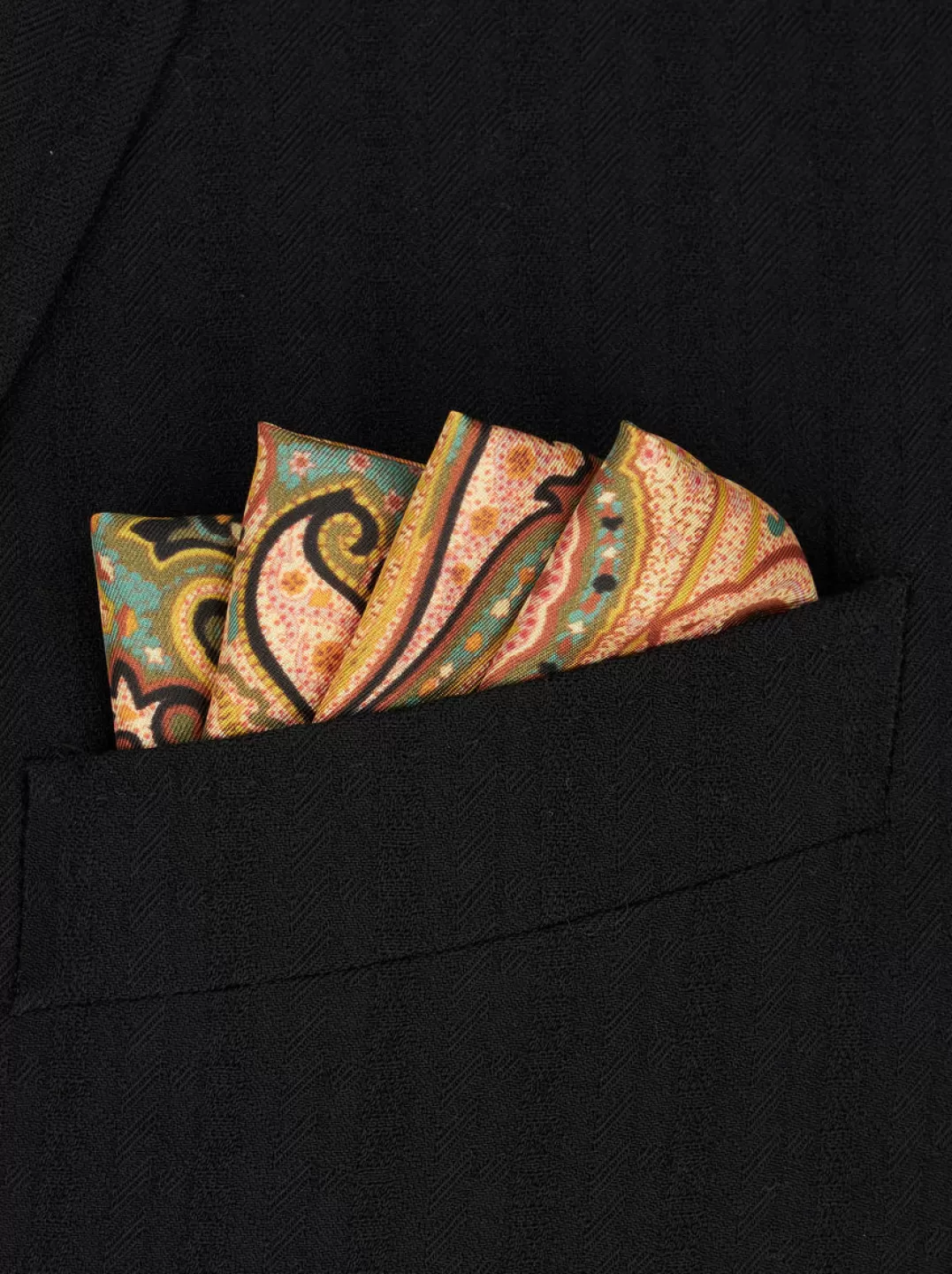 Online Pocket Square With Print | Men | | Ties and Pocket Squares