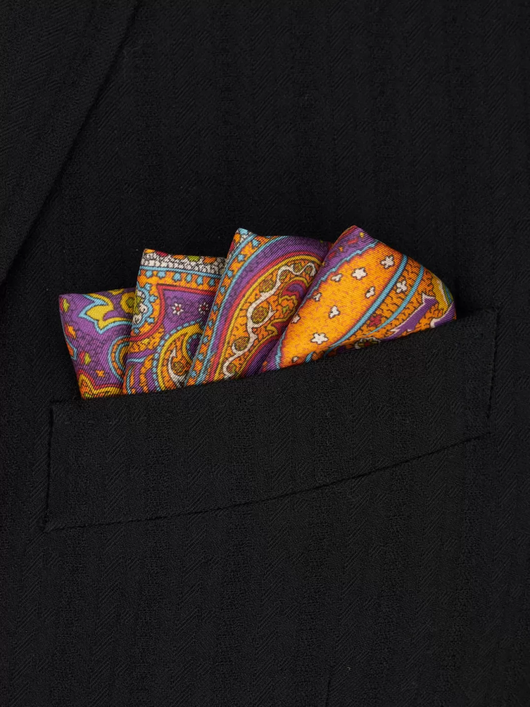 New Pocket Square With Print | Men | | Ties and Pocket Squares