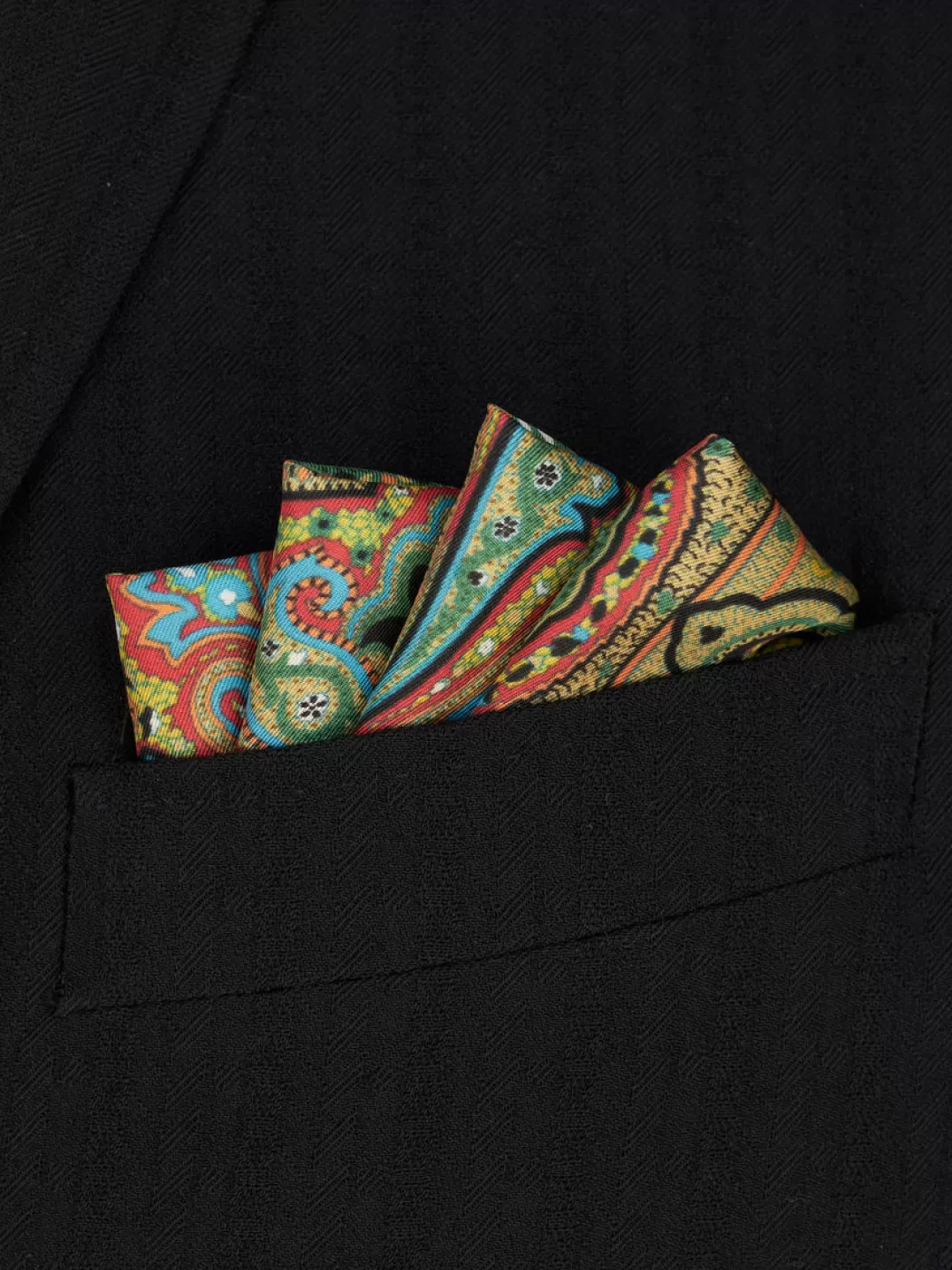 Flash Sale Pocket Square With Print | Men | | Ties and Pocket Squares