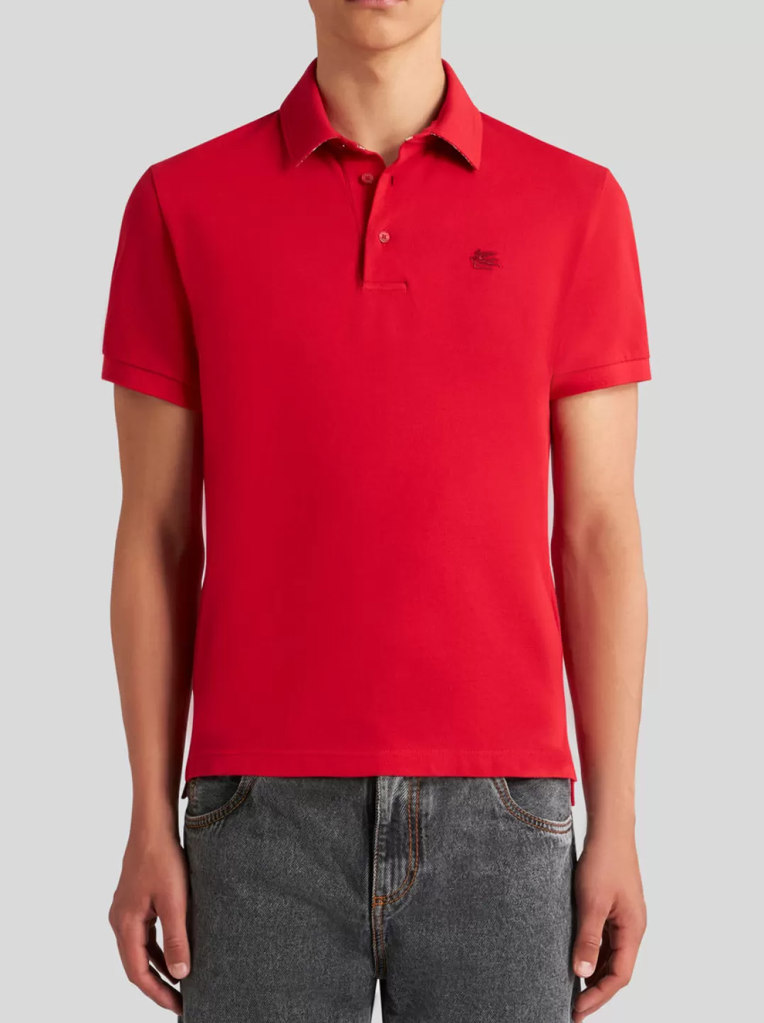 Shop POLO SHIRT WITH EMBROIDE PEGASO | Polo Shirts