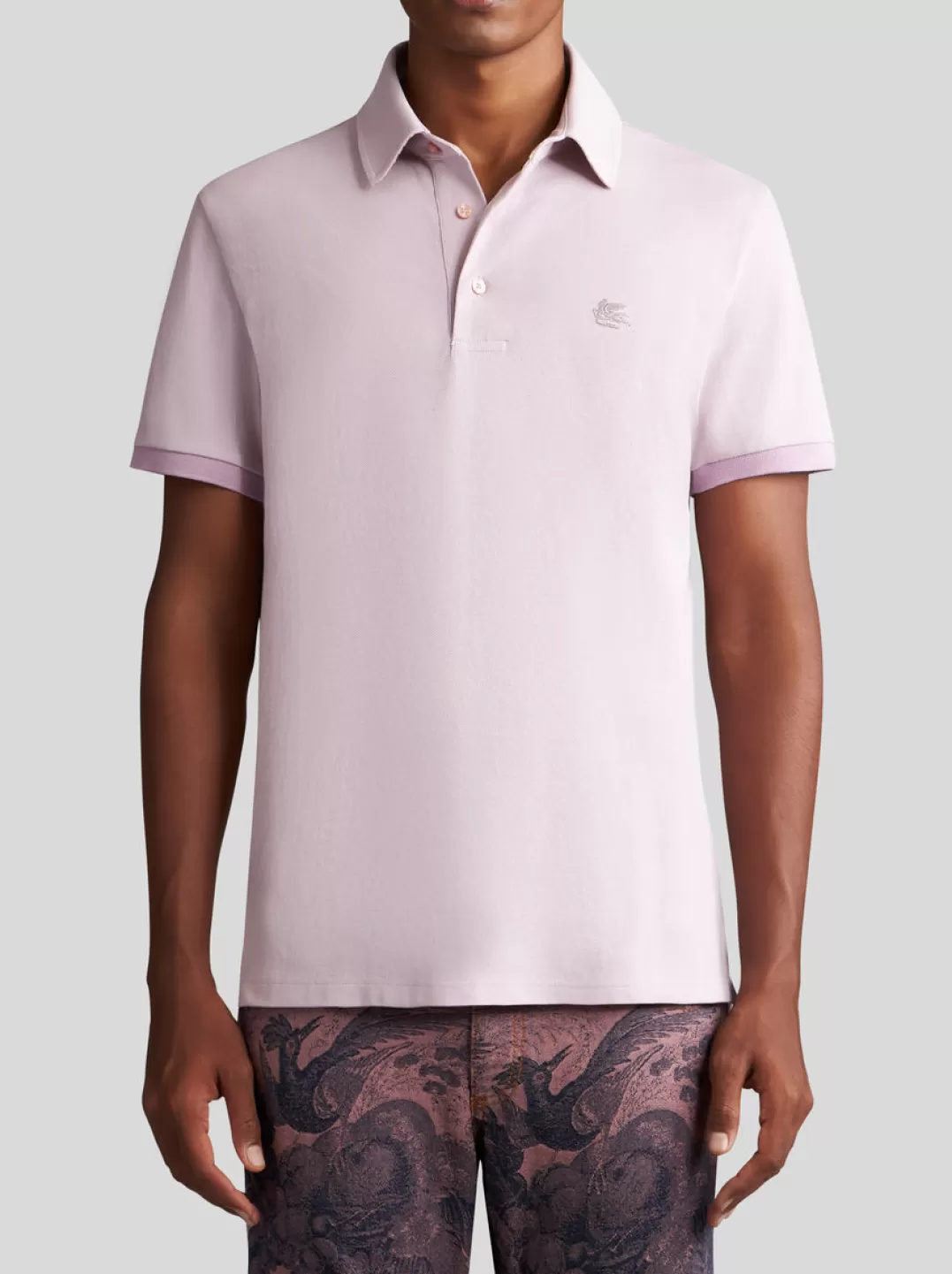 New POLO SHIRT WITH EMBROIDERED PEGASO | Polo Shirts