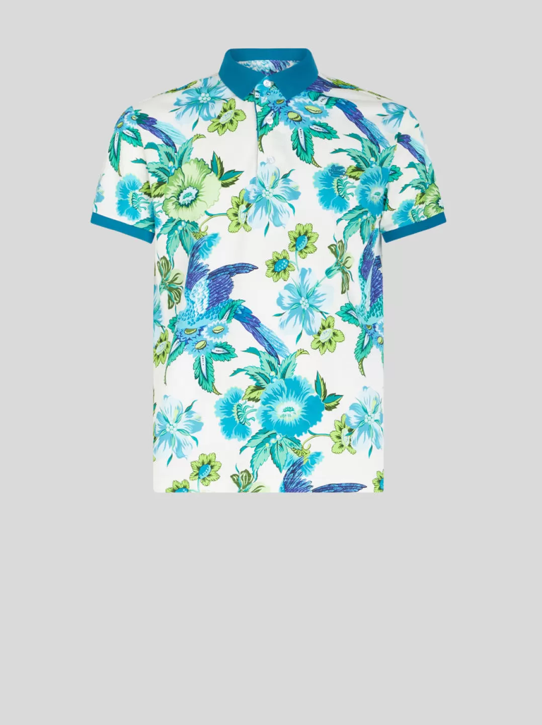 Sale POLO SHIRT WITH FLORAL PRINT | Polo Shirts