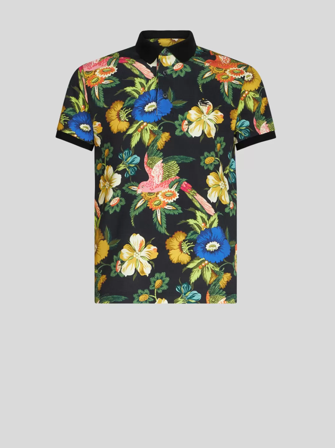 Cheap POLO SHIRT WITH FLORAL PRINT | Polo Shirts