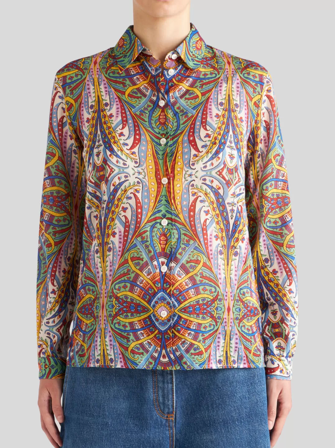 New Printed Cotton Shirt | Women | | Women Shirts and Blouses