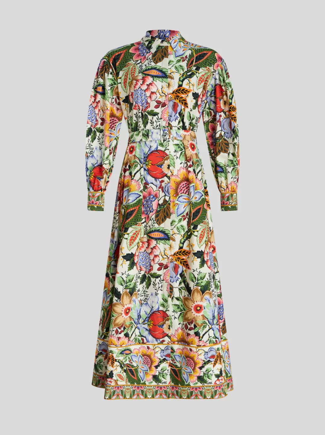 Fashion PRINTED COTTON SHIRT DRESS | Women Dresses