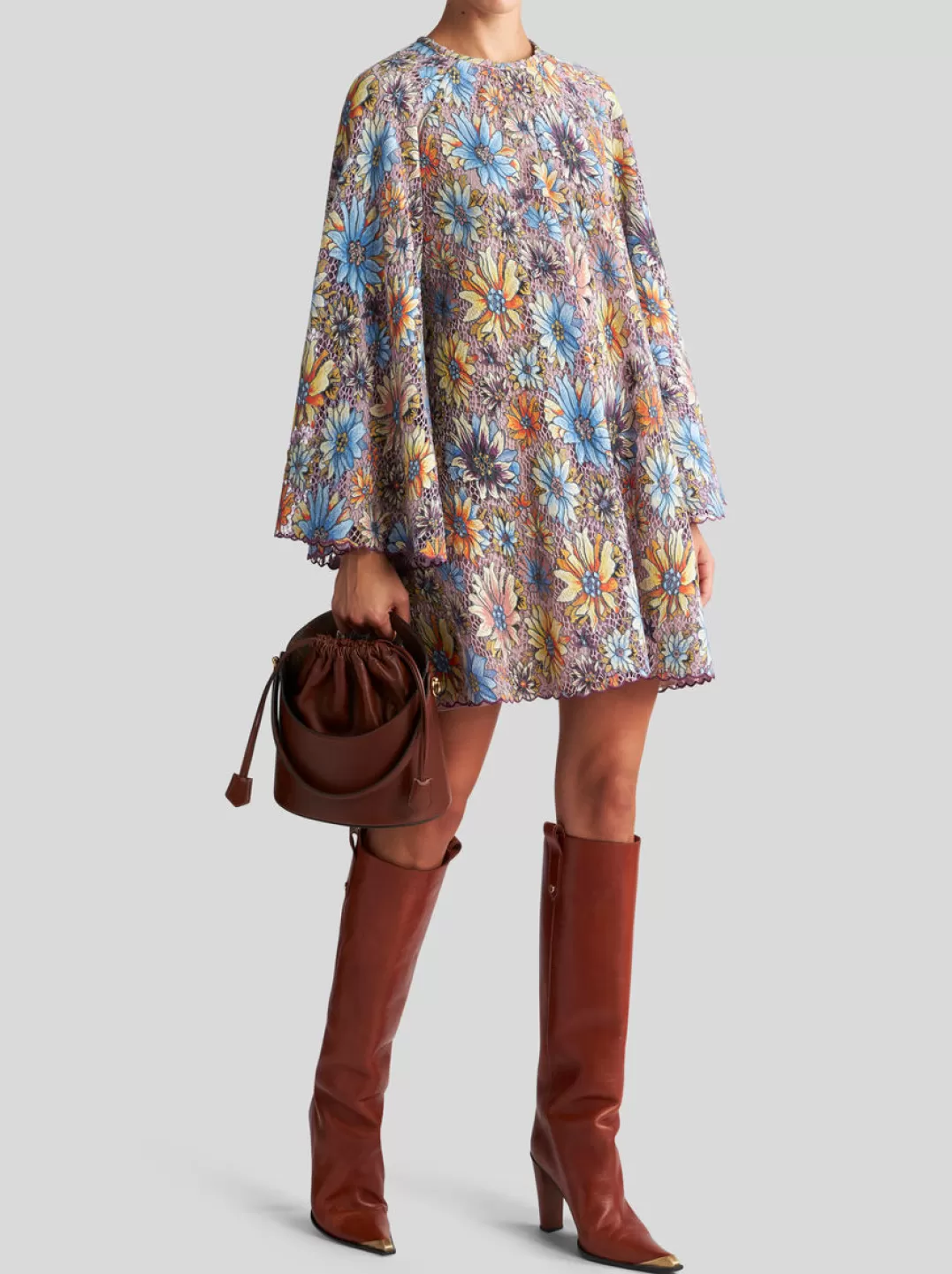 Store Printed Lace Mini Dress | Women | | Women Dresses