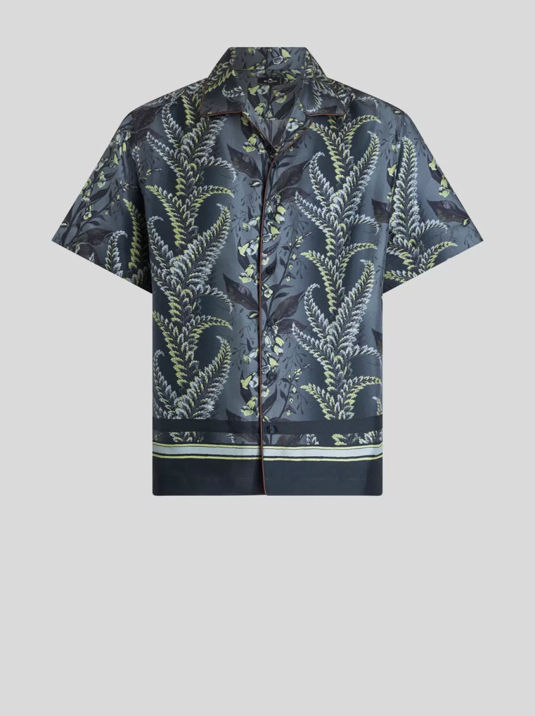 Fashion PRINTED SILK BOWLING SHIRT | Shirts