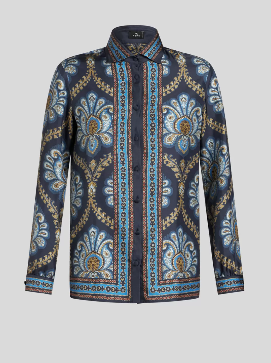 Online PRINTED SILK TWILL SHIRT | Women Shirts and Blouses